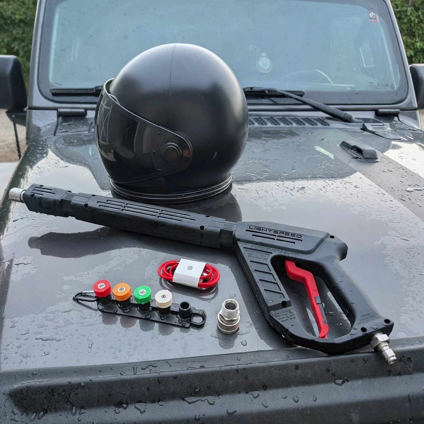 Lightspeed Blaster and included accessories